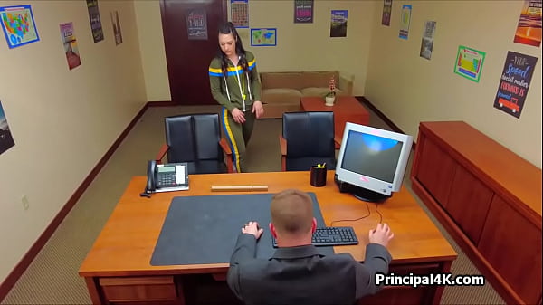 PE teachers round butt craves for head teachers dick