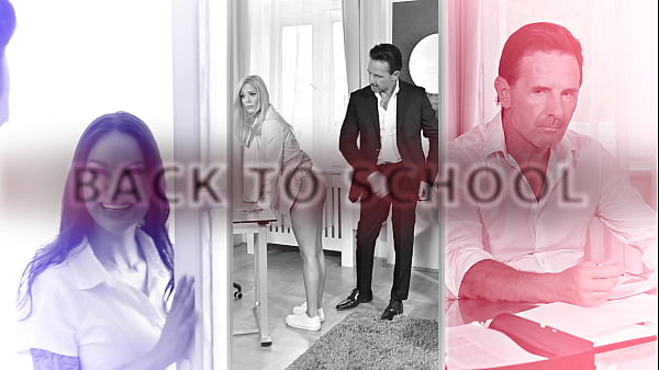 Back To School Chapter 3: Headmaster Mr Perry Initiates A DP Free For All Gangbang In His Office GP3088